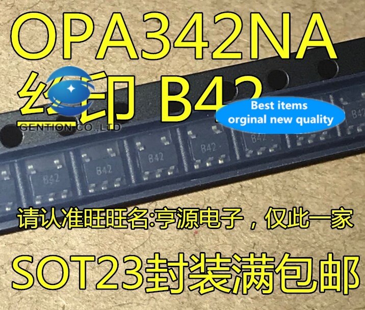 OPA342NA opa342nopa342 sot-23  B42 10 ,   100% ű  